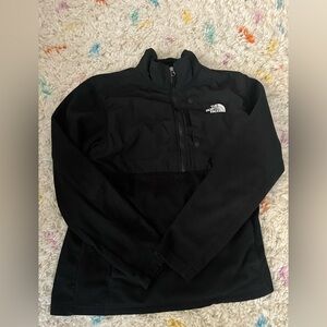 The North Face Black Fleece Pullover Jacket size medium